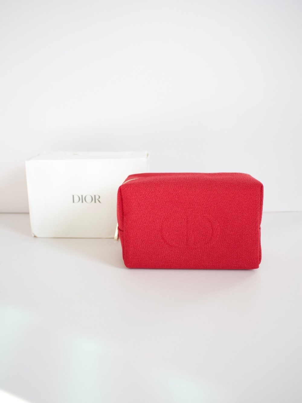 Dior Cosmetic Bag Red